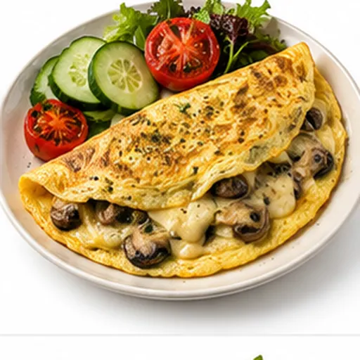 Mushroom Omelette